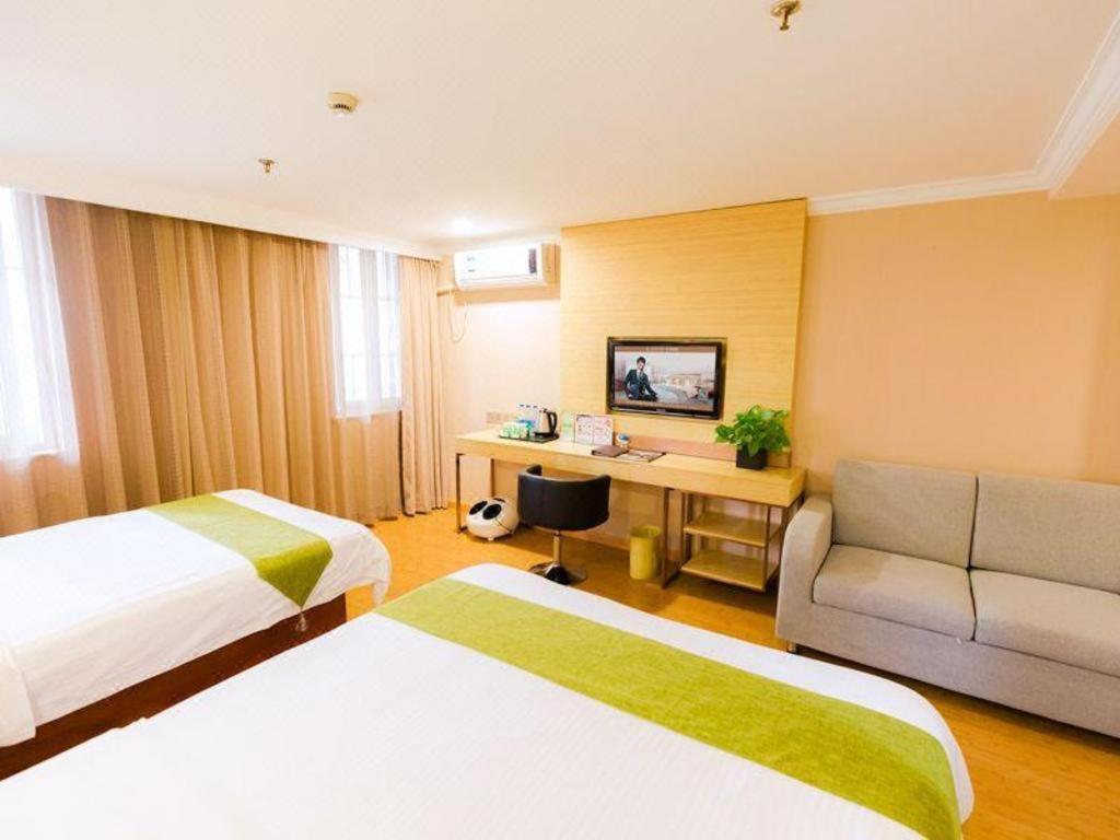 Greentree Inn Shanghai Guangxin Road Tongji Hospital Express Hotel Ngoại thất bức ảnh